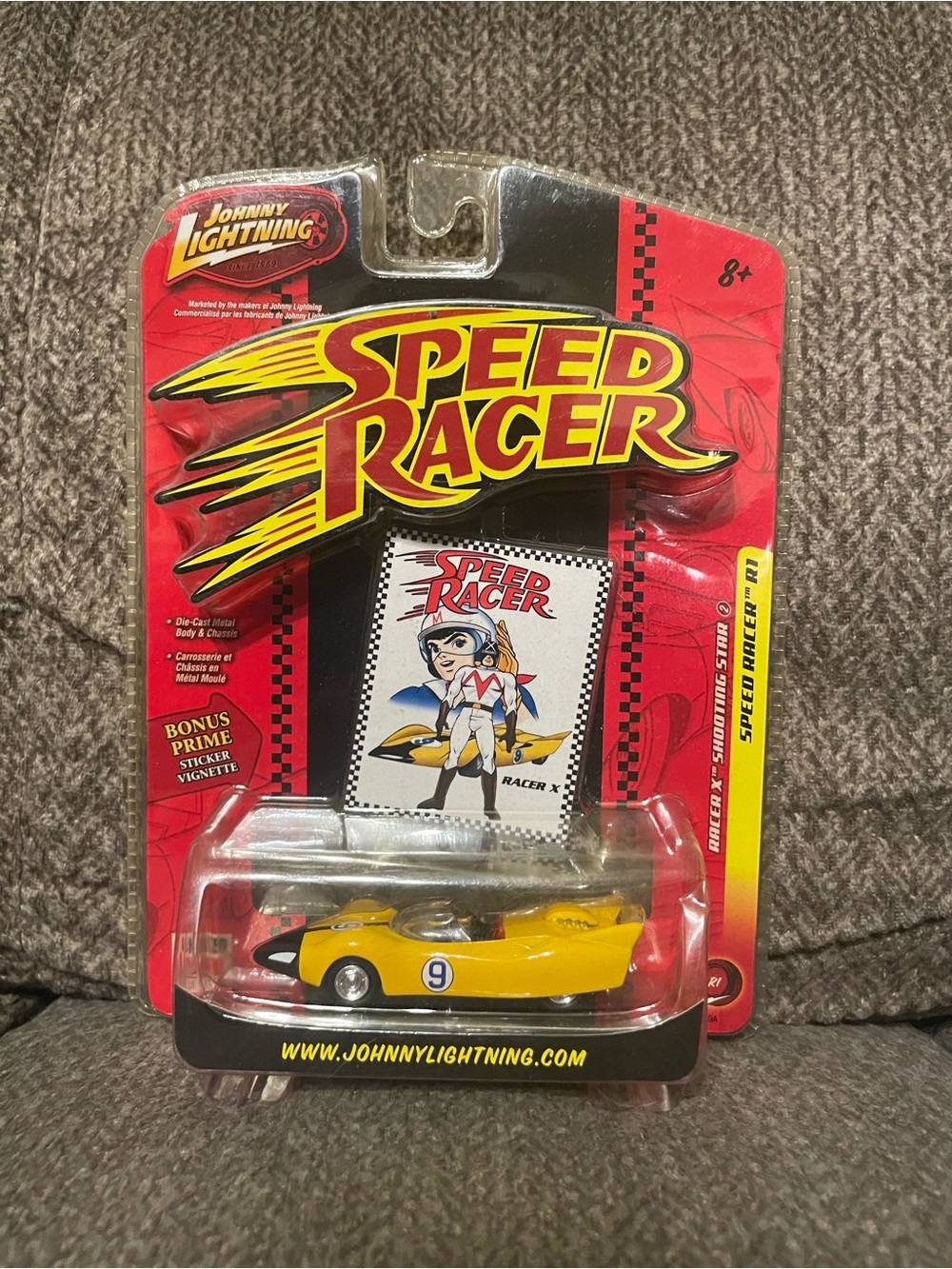 2007 Johnny Lightning Racer X never opened.